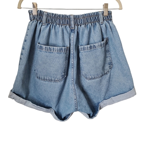 Vintage-Inspired High Waist Denim Shorts Retro Baggy Coastal Cowgirl - Picture 5 of 10